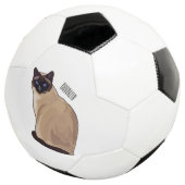 Siamese cat cartoon (3/4)