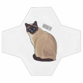 Siamese cat cartoon (Plat)