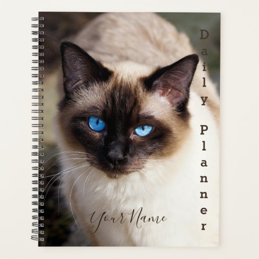 Siamese Cat - Daily Planner - HAMbWG (Voorkant)