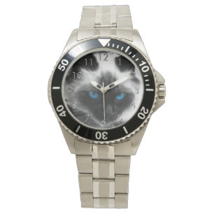 Siamese Cat Horloge