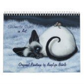 Siamese CAT-kalender door BihRle Kalender (Hoes)
