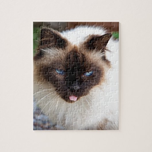 Siamese cat legpuzzel (Verticaal)