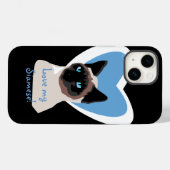 Siamese Cat Love iPhone 5 Coque (Verso (horizontal))