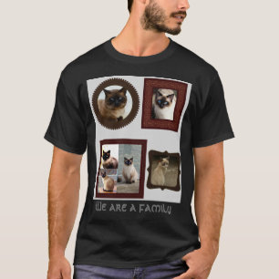 Siamese Cat Lover T-Shirt We zijn een familie