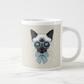 Siamese Cat Mode Smart Extra Grote Beker (Rechts)