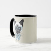 Siamese Cat Mode Smart Mok (Voorkant links)