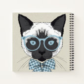 Siamese Cat Mode Smart Notitieboek (Achterkant)
