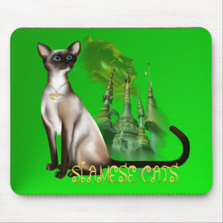 Siamese Cat Mousepad Muismat