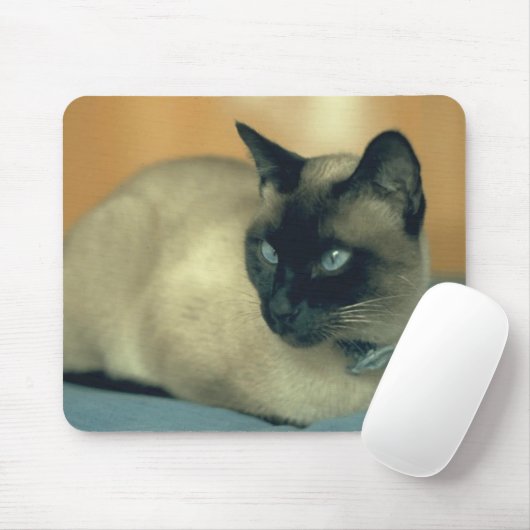 Siamese Cat Mousepad Muismat (Met muis)
