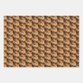 Siamese Cat Posing Personalized Inpakpapier Vel (Voorkant 3)