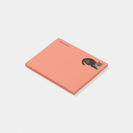 Siamese Cat Post-it® Notes 4 x 3 (Incliné)