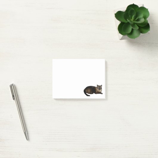Siamese Cat Post-it® Notes 4 x 3 (Bureau)