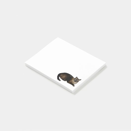 Siamese Cat Post-it® Notes 4 x 3 (Incliné)