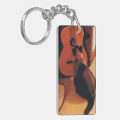 Siamese Cat Sleutelhanger (Voorkant Links)