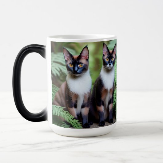 Siamese Cat Twins, Magic Morph Mok (Links)
