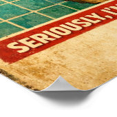 Siamese Cat Watching Your Hygiene Poster (Coin)