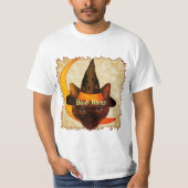 Siamese Cat Witch T-shirts (Voorkant)