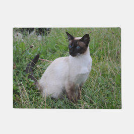 Siamese doormat deurmat