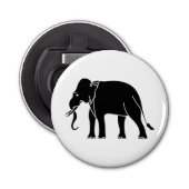 Siamese Elephant Button Flesopener (Voorkant)