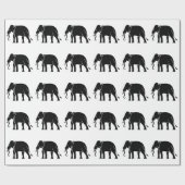 Siamese Elephant Cadeaupapier (Vlak)