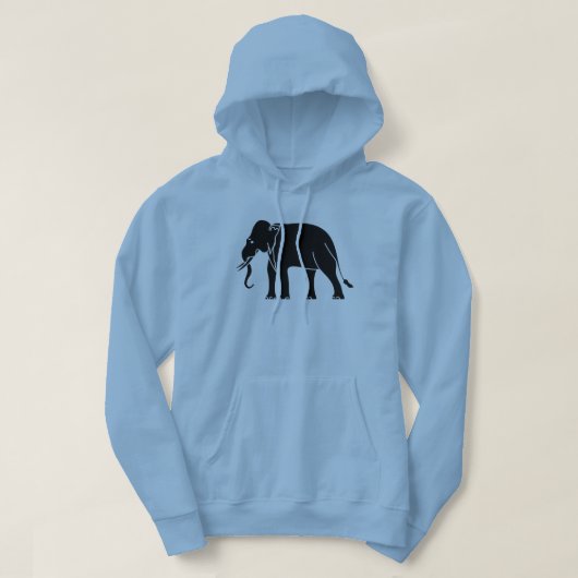 Siamese Elephant Hoodie (Design voorkant)