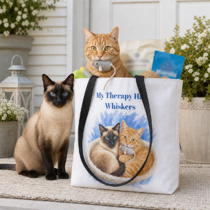 Siamese en gedomesticeerde kat Dierenliefhebber  Draagtas