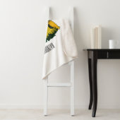 Siamese gevechtsvis cartoon illustratie sherpa deken (In situ)