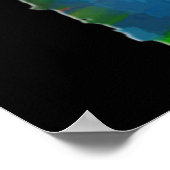 Siamese gevechtsvis poster (Hoek)