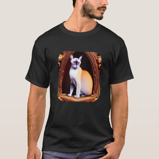 Siamese kat 2 t-shirt (Voorkant)