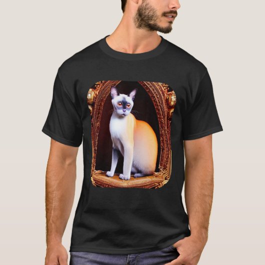 Siamese kat 7 t-shirt (Voorkant)
