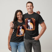 Siamese kat 7 t-shirt (Unisex)