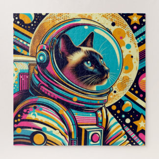 SIAMESE KAT-ASTRONAUT 7 LEGPUZZEL
