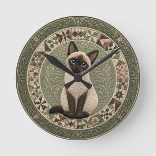 Siamese Kat Dekbed Ronde Klok