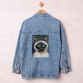 Siamese kat denim jacket (Hangar)