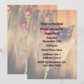 Siamese Kat Dierentuin Feest Kaart (Voorkant / Achterkant)