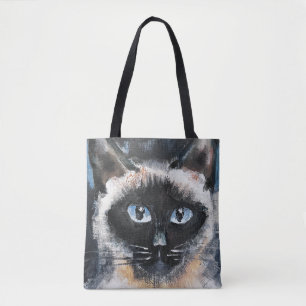 Siamese kat draagtas