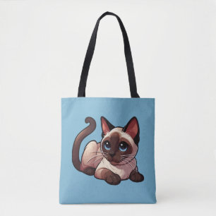 Siamese kat draagtas
