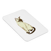 Siamese kat magneet (Rechterzijde)