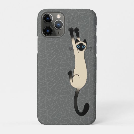 Siamese kat op | Funny Cat Case-Mate iPhone Case (Achterkant)