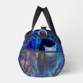 Siamese kat Posing Abstract gepersonaliseerd Plunjezak (Rechts)