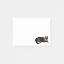 Siamese kat Post-it® notes 4 x 3