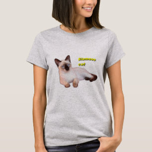 Siamese kat t-shirt