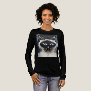 Siamese kat Tri-Blend shirt