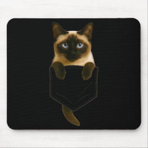 Siamese Kat Zak Fun Kat Moeder Kat Vader Kat Liefh Muismat