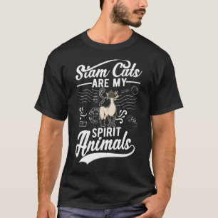 Siamese katten zijn mijn spirituele dieren Siamese T-shirt