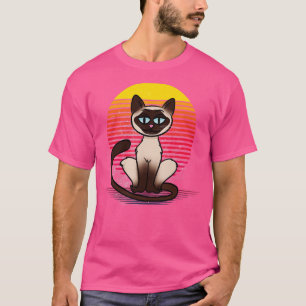 Siamese kattendamp t-shirt