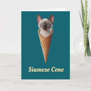 Siamese kegel kaart