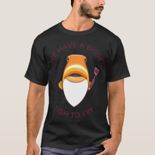 Siamese kempvispatroon t-shirt