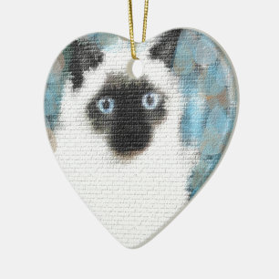 Siamese Keramisch Ornament