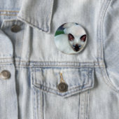 Siamese Kittens Button (In situ)